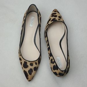 Cole Haan Real fur leopard 🐆 shoes